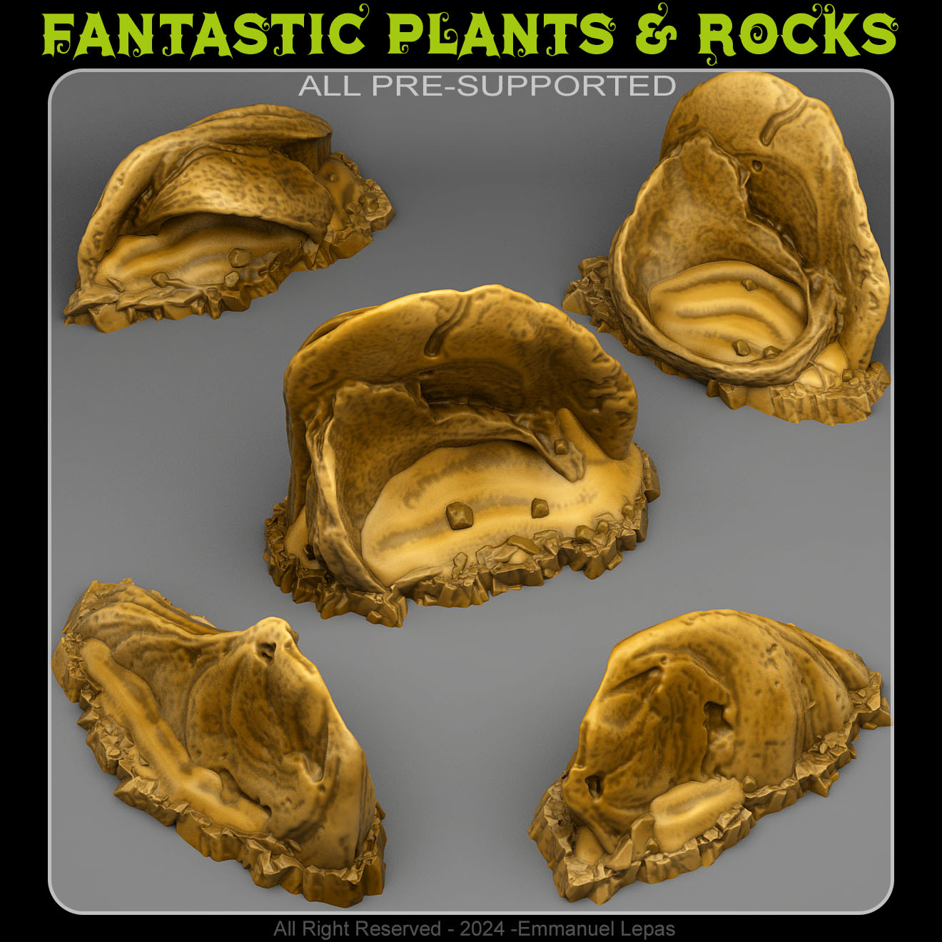 SHARP DESERT STONES
